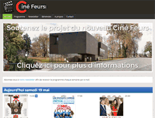 Tablet Screenshot of cinefeurs.info